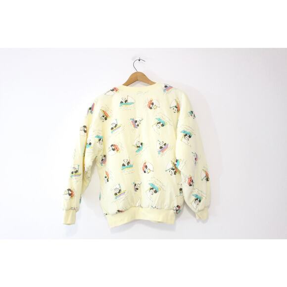 Vintage Panda Bear Puffy Sweatshirt Large - Picture 5 of 5